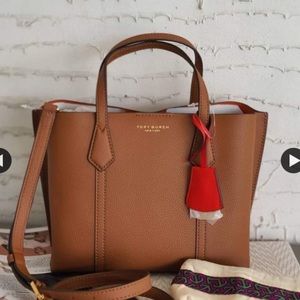 NWT Tory Burch Perry Small Leather Tote